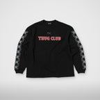 Thug Club TC Pattern Long-Sleeve in black, front view