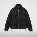 Thug Club War Life Down Jacket in black