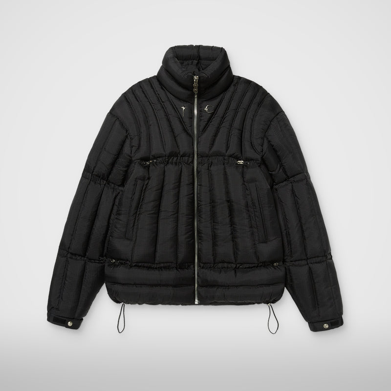 Thug Club War Life Down Jacket in black