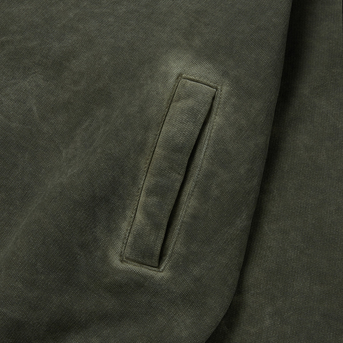 Thug Club Color Emblem Hoodie in khaki, view 5 of 6