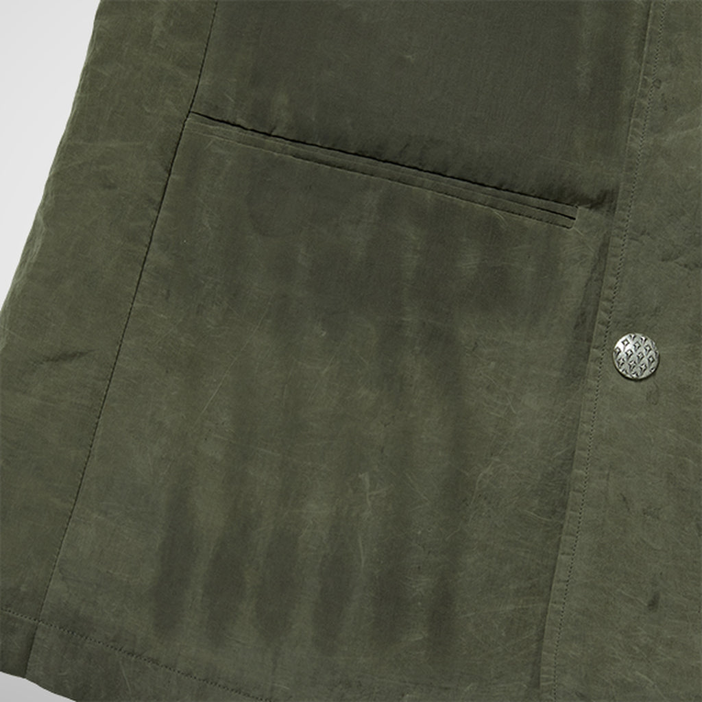 Thug Club Bio Recycle Blazer in khaki, view 8 of 9