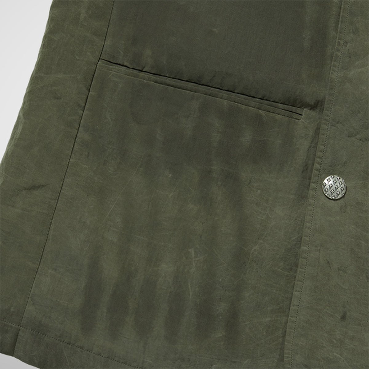 Thug Club Bio Recycle Blazer in khaki, view 8 of 9