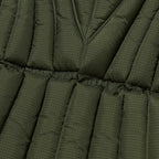 Thug Club War Life Down Jacket in khaki, view 3 of 9