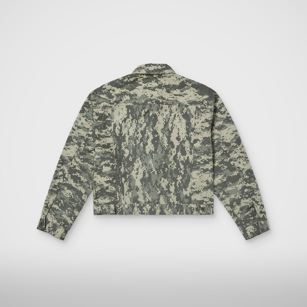 Thug Club TC Army Jacket in grey, view 2 of 6