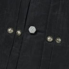 Thug Club Scarred Bio Army Jacket in black, view 5 of 8