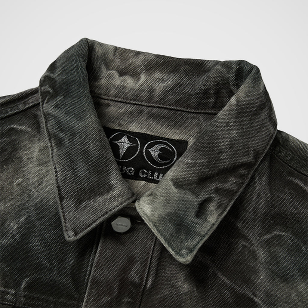 Thug Club Bio Army Jacket in camo, view 3 of 9