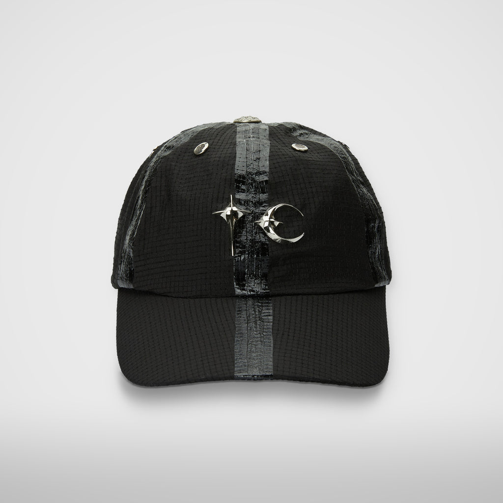 Thug Club Seam Sealed Taped Line Cap in black