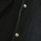 Thug Club Tainted Creed Scarf Hooded Shirt in black, view 4 of 5