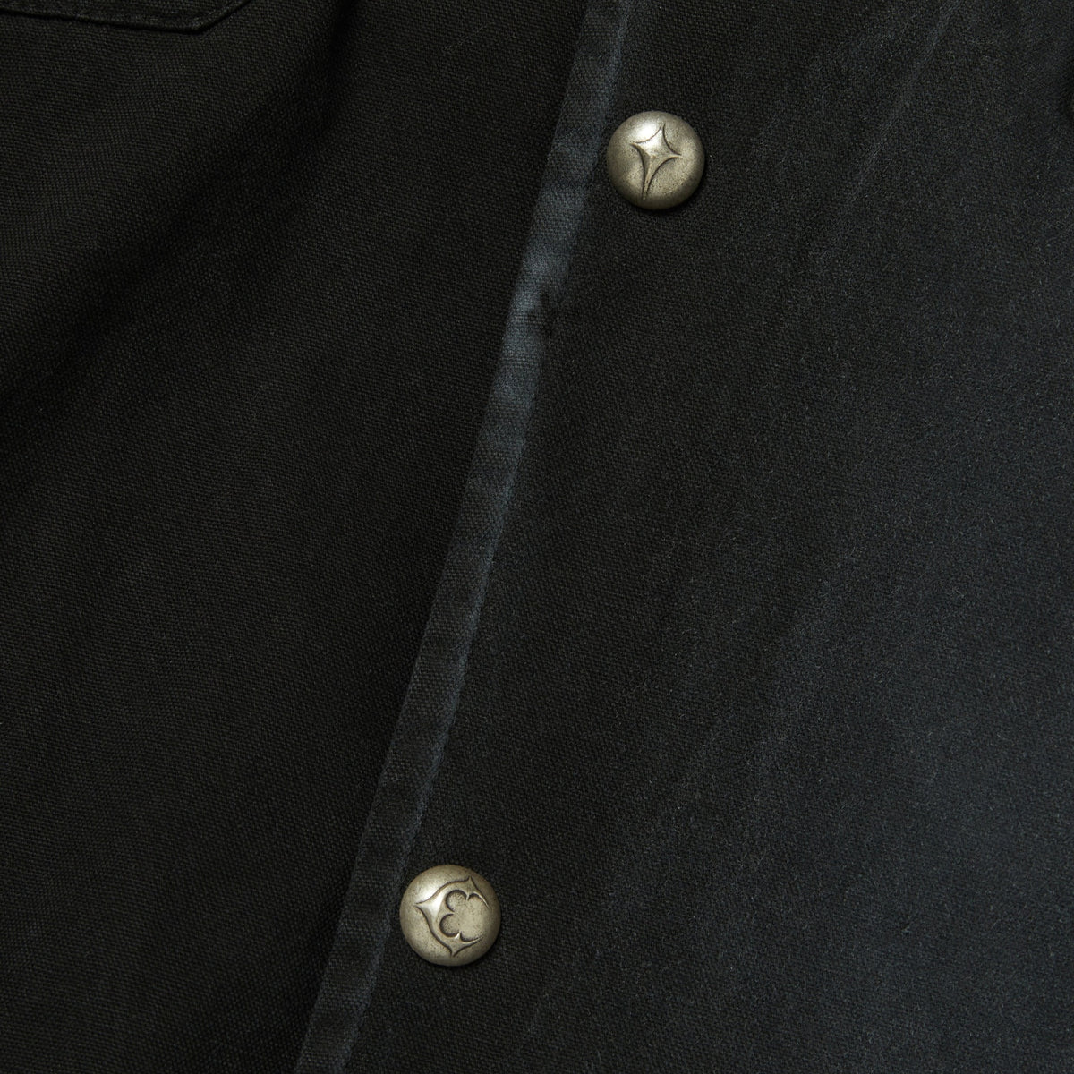 Thug Club Tainted Creed Scarf Hooded Shirt in black, view 4 of 5