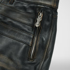 Thug Club Bio Soldier Leather Pants in black, view 6 of 7