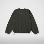 Thug Club Color Emblem Sweatshirt in khaki