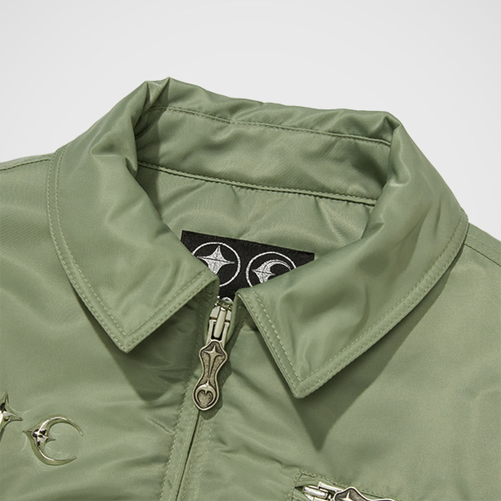 Thug Club A Bird Wants To Fly High, Might Be Hit By Lightning. in olive, view 7 of 12