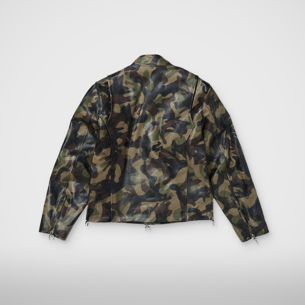 Thug Club Camo Leather Jacket, view 2 of 2