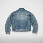 TC SPINE LASER DENIM JACKET
