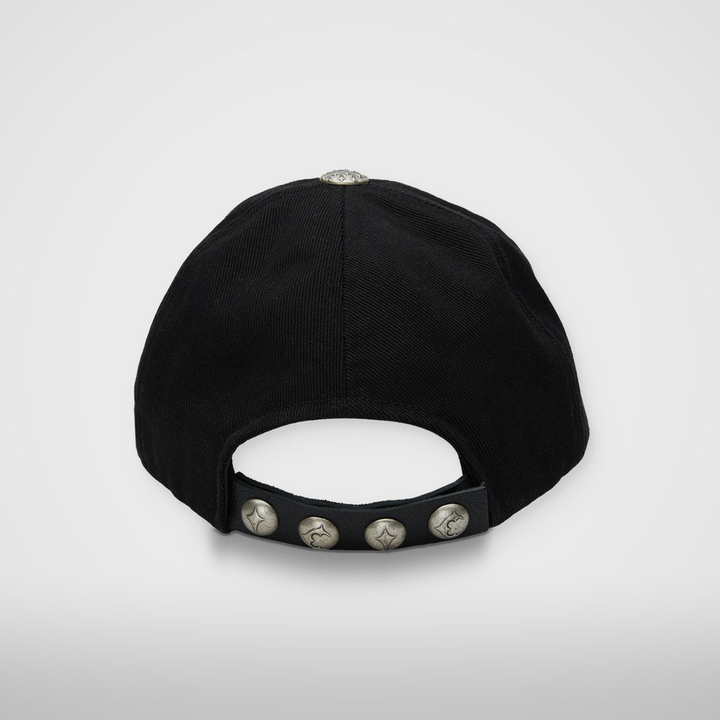 Thug Club TC Skull Cotton Cap in black, back view