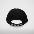 Thug Club TC Skull Cotton Cap in black, back view