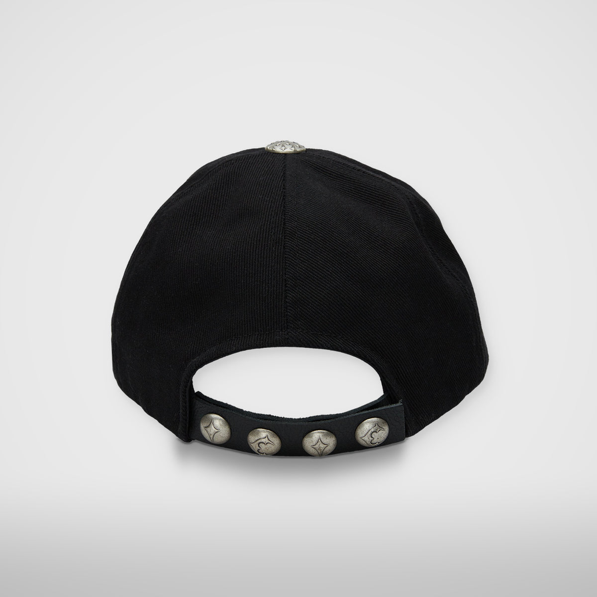 Thug Club TC Skull Cotton Cap in black, back view