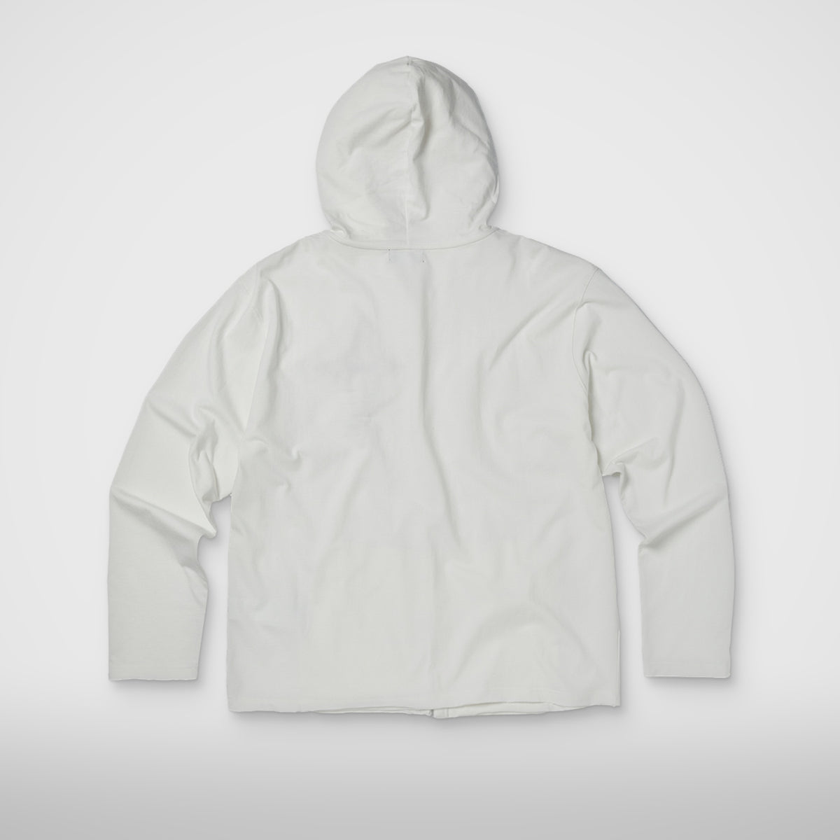 Thug Club T-Studded Cutout Hoodie in white, view 2 of 2