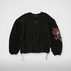 Thug Club TC Two Face Sweatshirt in black, front view