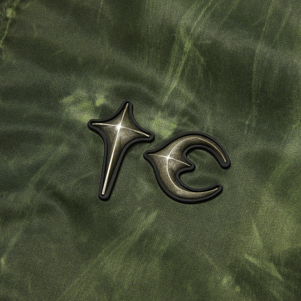 Thug Club Jamong Two Tone Washed MA-1 Jacket in khaki, view 4 of 4