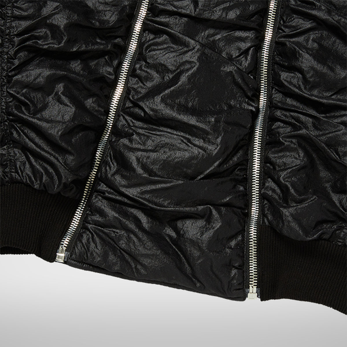 Thug Club Double Flying Bio Jacket in black, view 4 of 4