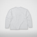 Thug Club TC Skull Long-Sleeve in white, back view