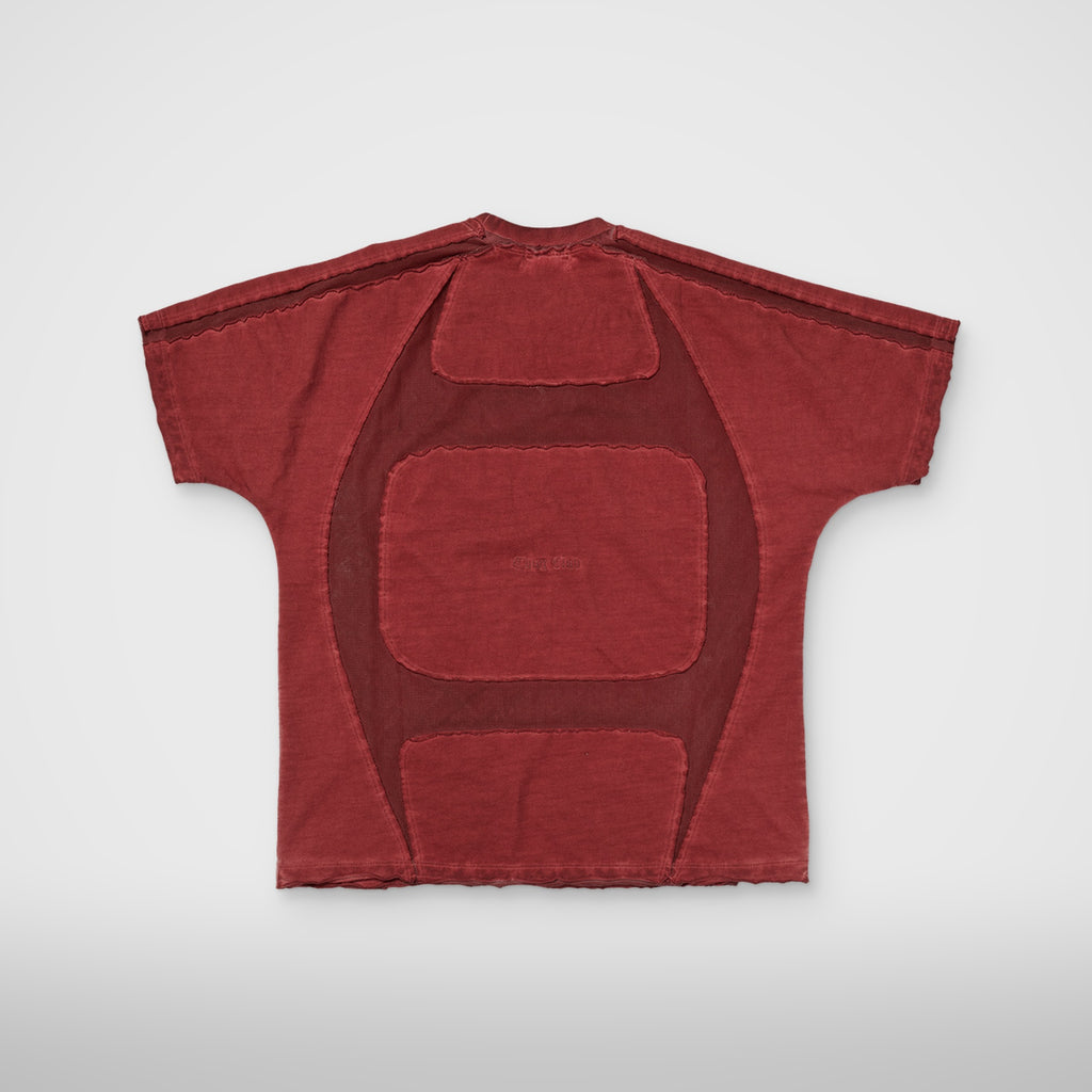Thug Club Battle Turtle Mesh T-Shirt in red