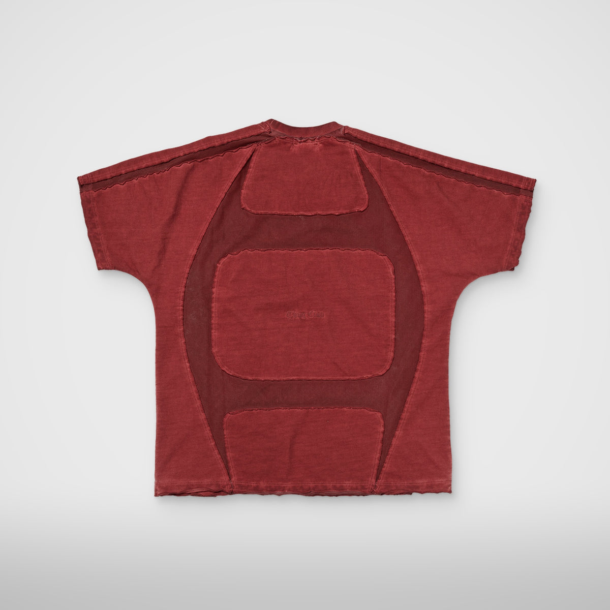 Thug Club Battle Turtle Mesh T-Shirt in red