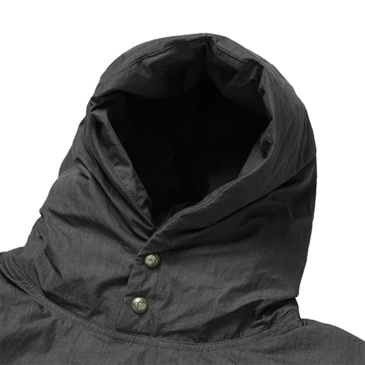 Thug Club Armor Down Hoodie in charcoal, view 3 of 7