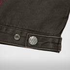Thug Club X Stitch Eisenhower Jacket in brown, view 8 of 10