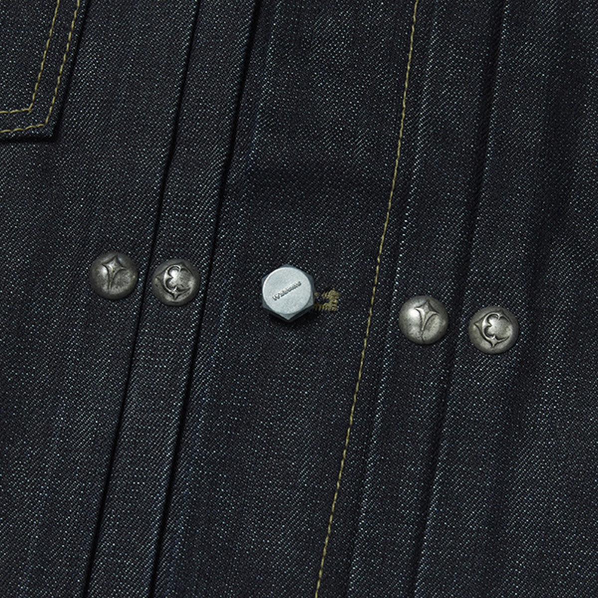 Thug Club Land Warfare Denim Jacket in indigo, view 5 of 8