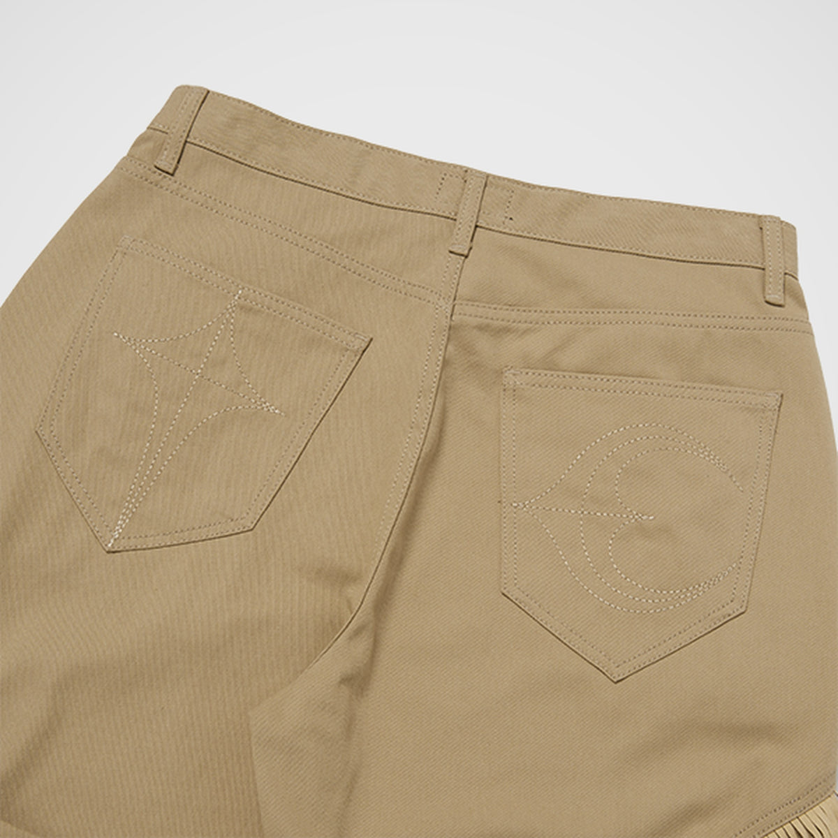 Thug Club Castle Cowboy Pants in beige, view 4 of 6