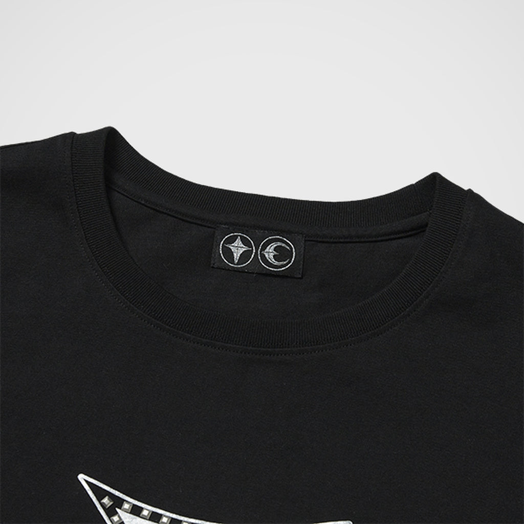 Thug Club Chopper Icon T-Shirt in black, view 3 of 7