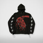 Thug Club TC Bone Cross Hoodie in black