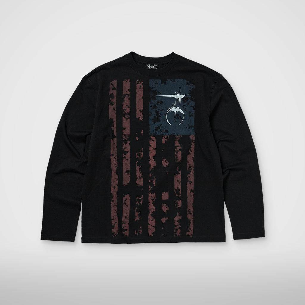 Thug Club Old Glory Long-Sleeve in black