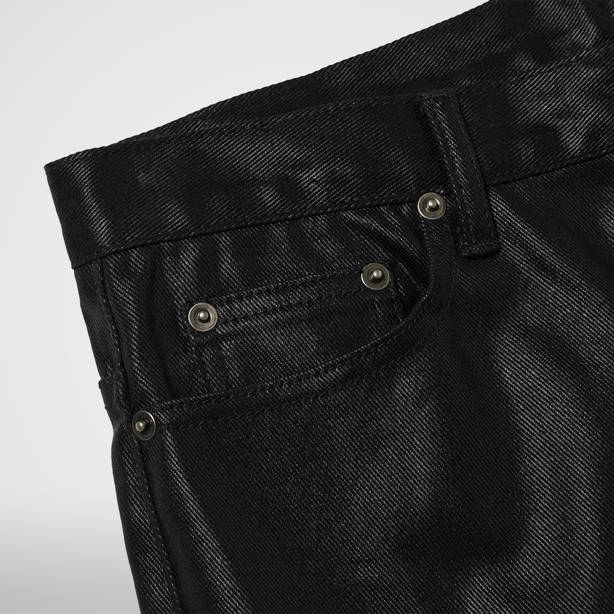 Thug Club Twin Demi Waxed Pants in black, view 4 of 6