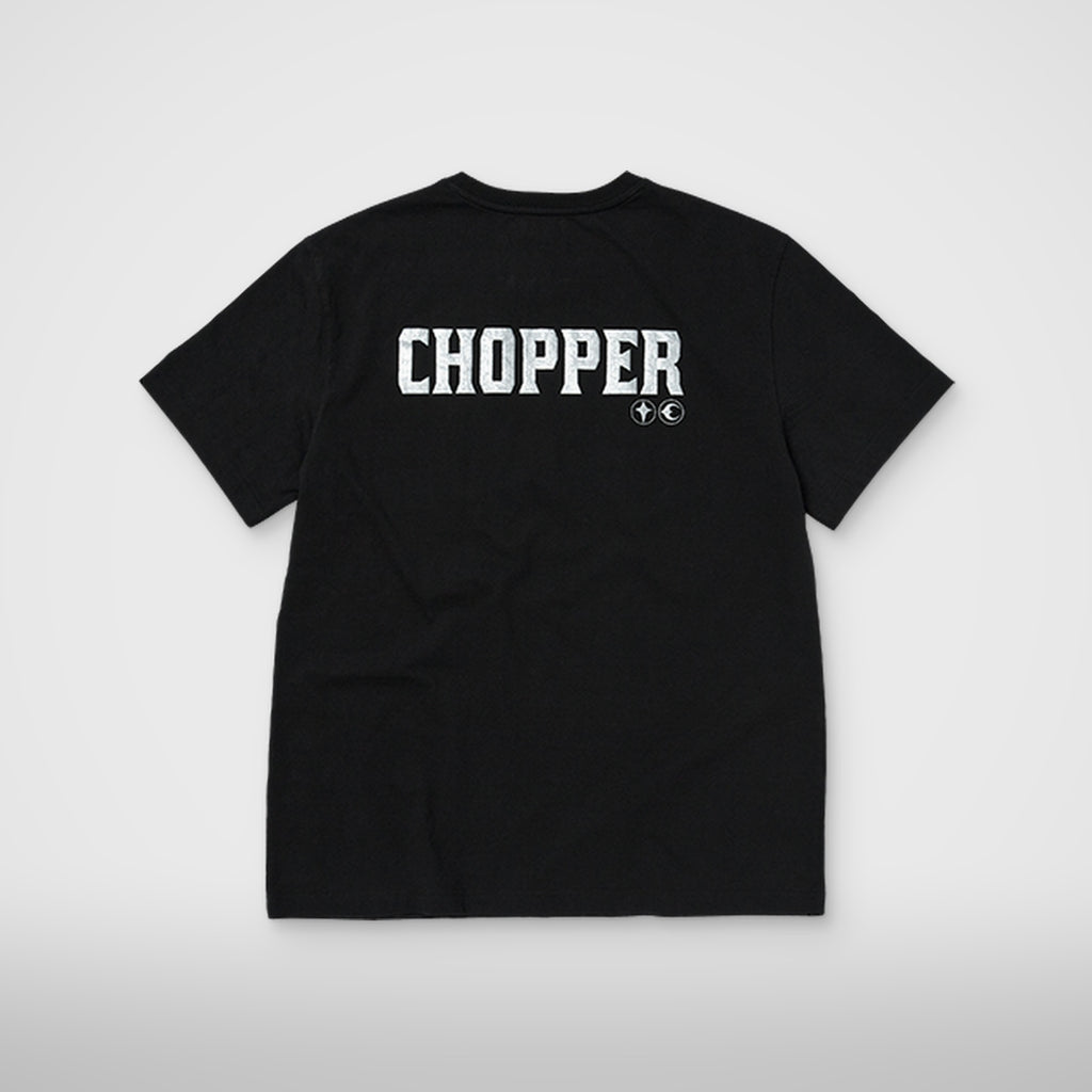 Thug Club Chopper Icon T-Shirt in black, view 2 of 7