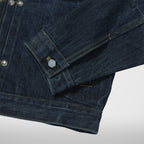 Thug Club Naval Warfare Denim Jacket in blue, view 7 of 8