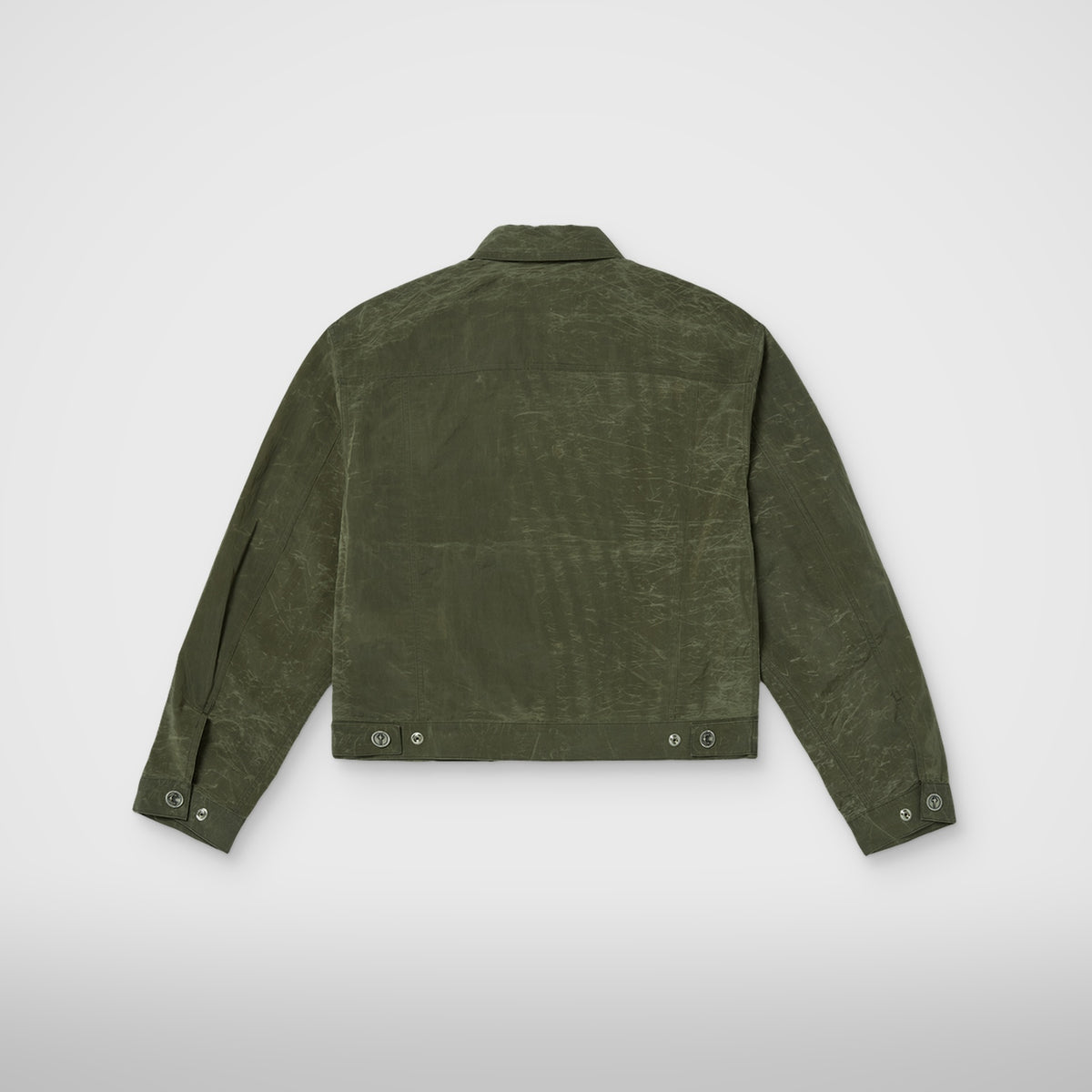 Thug Club Bio Recycle Jacket in khaki, view 2 of 9