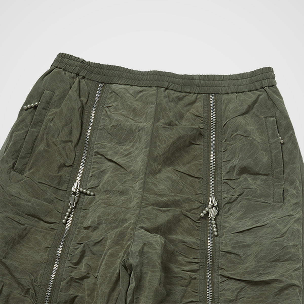 Thug Club Scarred Double Flying Bio Pants in khaki, view 3 of 6