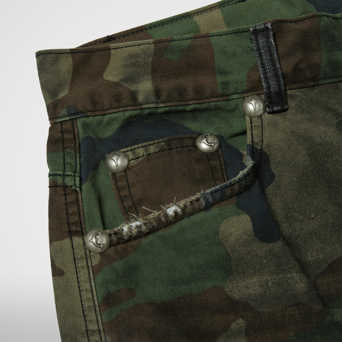 Thug Club TC Camo Docking Pants in camo/black, view 4 of 8