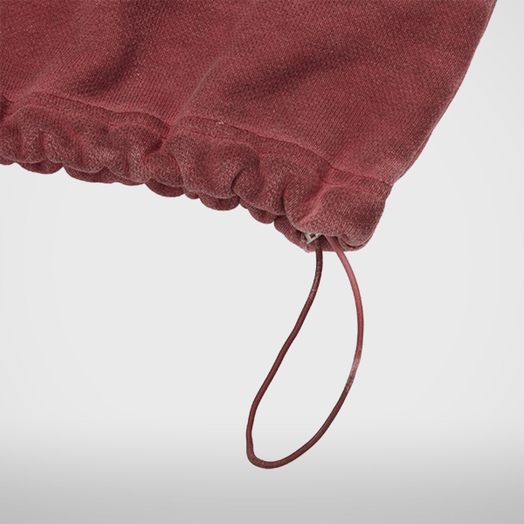 Thug Club Peace Stud Hoodie in red, view 7 of 8