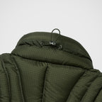 Thug Club War Life Down Vest in khaki, view 4 of 8