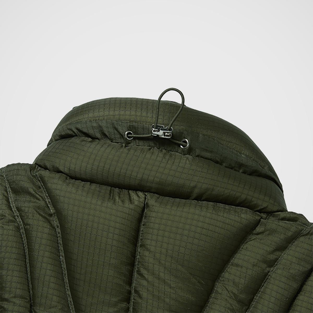 Thug Club War Life Down Vest in khaki, view 4 of 8