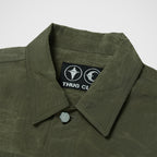 Thug Club Bio Recycle Jacket in khaki, view 3 of 9