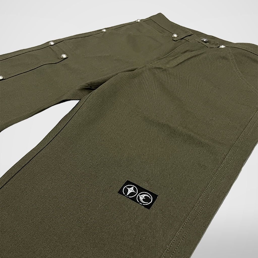 Thug Club Thug Pants in khaki, view 3 of 5