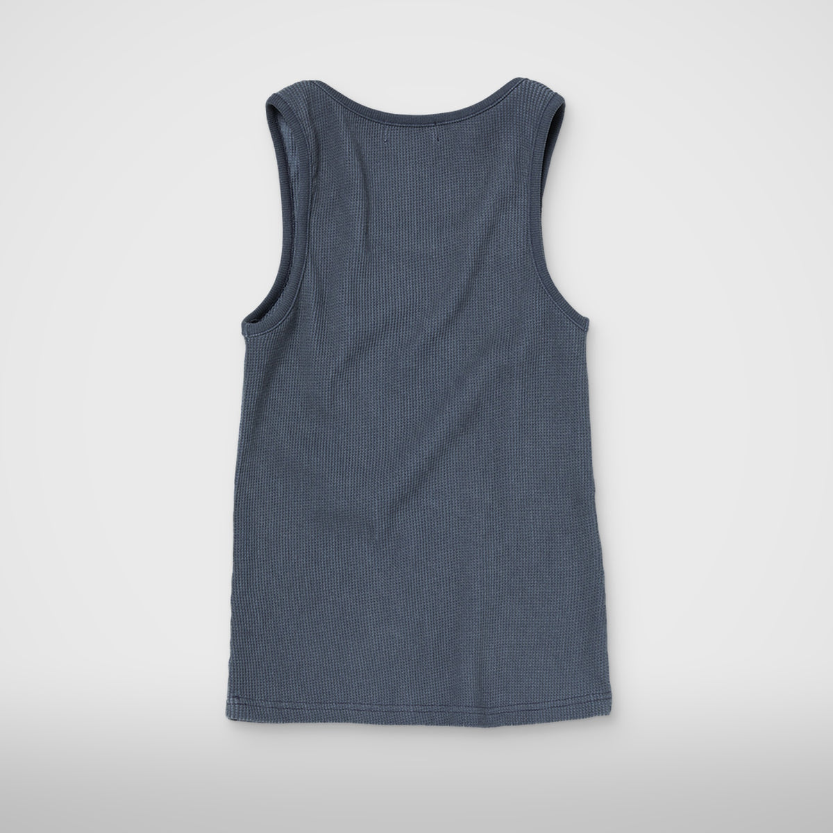 Thug Club TC Not Easy Tank Top in blue, back view
