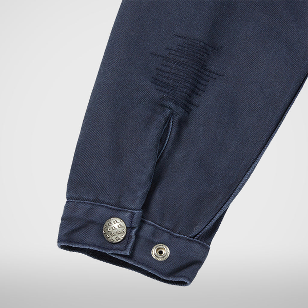 Thug Club X Stitch Eisenhower Jacket in navy, view 9 of 10