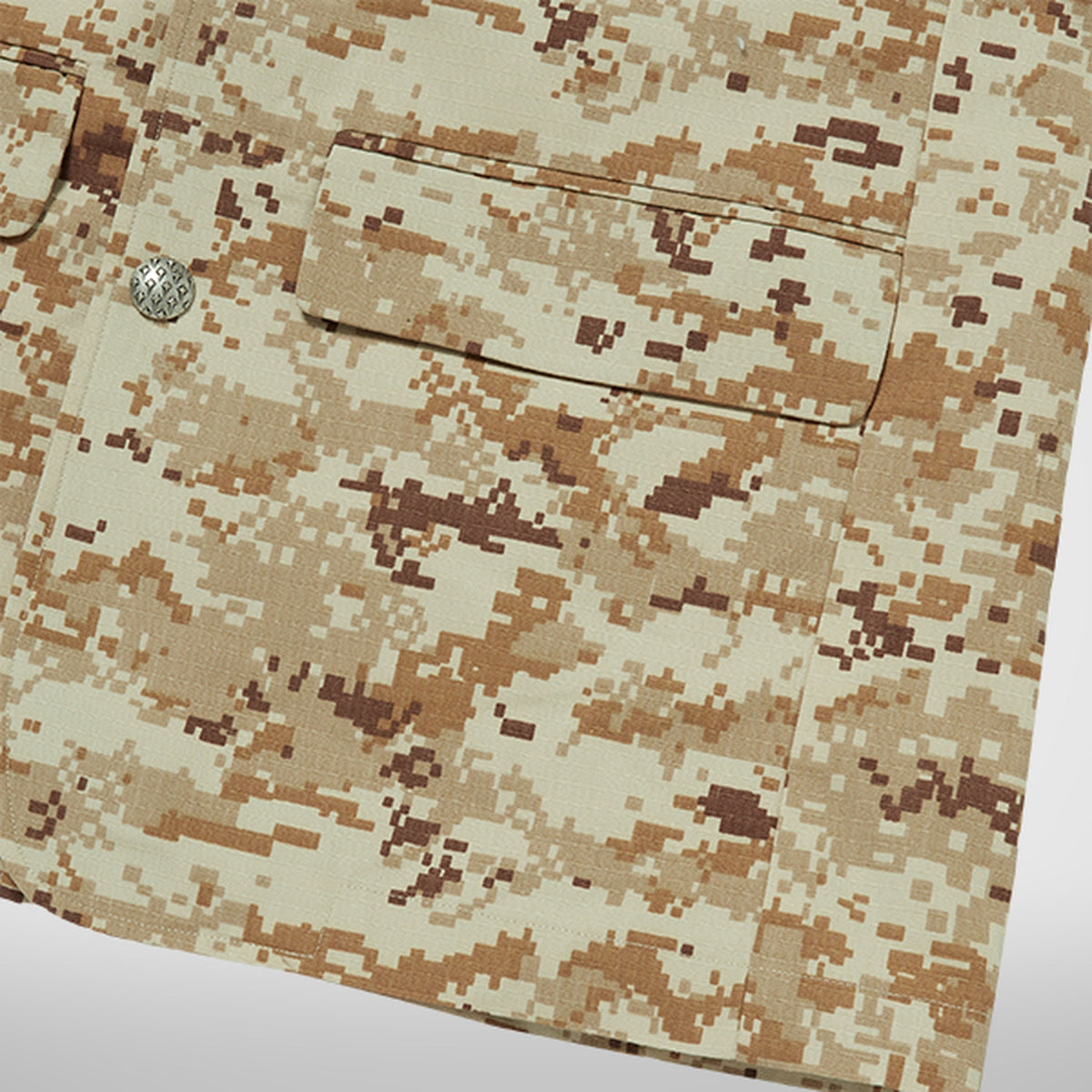 Thug Club TC Army Jacket in beige, view 6 of 6