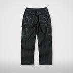 Thug Club Angels Studded Work Pants in black, view 2 of 2